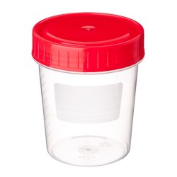 Контейнер для анализа мочи с крышкой 125 мл