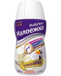 Смесь для энтерального питания, 200 мл 4 шт Педиашур Малоежка мульти банан