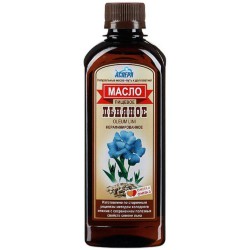 Масло льняное Аспера пищевое нерафинированное 200 мл