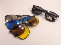 Оправа для очков Eldorado с поляризационными накладками 5 шт