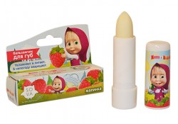 Бальзам для губ Маша и Медведь малинка 4.5 мл