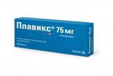 Плавикс, табл. п/о пленочной 75 мг №28