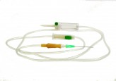 Система инфузионная для вливания жидких препаратов и растворов, р. 0.8ммх40мм 21G №1 арт. 534001 с пластиковой иглой