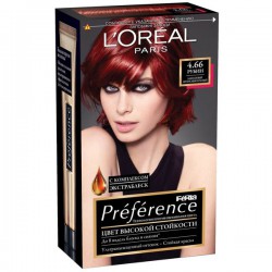 Краска для волос L'Oreal Преферанс Ферия 174 мл 4.66 рубин