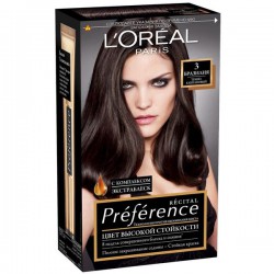 Краска для волос L'Oreal Преферанс 174 мл 3.0 Бразилия