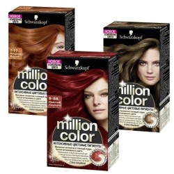 Краска для волос Million color 111 мл 3-0 экспрессо