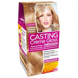 Краска для волос L'Oreal Кастинг крем глосс 160 мл 8304 Карамельный капучино