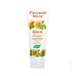 Крем для рук, Русское поле 75 мл защитный с силиконом и маслом подсолнечником