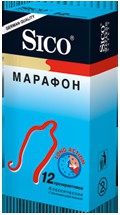 Презервативы, Sico (Сико) №12 марафон классические