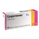 Супрастинекс, табл. п/о пленочной 5 мг №14