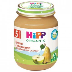 Пюре, Hipp (Хипп) 125 г яблоко груша с 5 мес