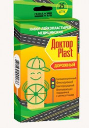Лейкопластырь Доктор пласт Дорожный 25 шт.