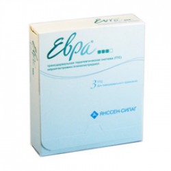 Евра терапевт. система 203 мкг+33.9 мкг/сут 3 шт.