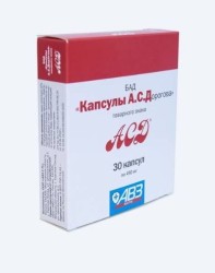 Капсулы А.С.Дорогова АСД БАД 30 шт. капс. 490 мг