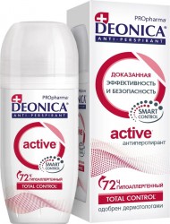 Дезодорант-антиперспирант Deonica Актив мен гипоаллергенный 72ч 50 мл