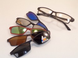 Оправа для очков Eldorado с поляризационными накладками 5 шт