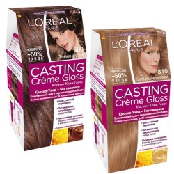 Краска для волос L'Oreal Кастинг крем глосс 160 мл 8034 медовая нуга