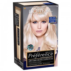 Краска для волос L'Oreal Преферанс Реситаль 174 мл 11.13 Ультраблонд бежевый