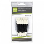 Аппликаторы, QVS (КВС) 10 шт арт. 10-1214 для макияжа глаз двусторонние