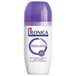 Дезодорант-антиперспирант Deonica Нежность шелка ролик 50 мл