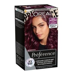 Краска для волос L'Oreal Преферанс Вивид 204 мл 4.261 темно-фиолетовый венеция