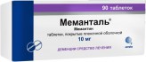 Меманталь, табл. п/о пленочной 10 мг №90