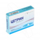 Цетрин, табл. п/о пленочной 10 мг №20